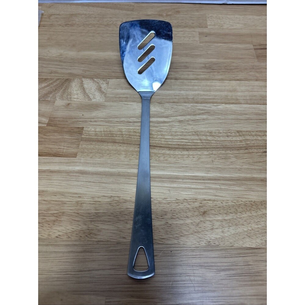 Oneida Slotted Turner Spatula 18/8 Stainless Steel Kitchen Utensil Silver